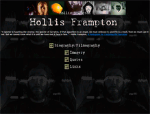 Tablet Screenshot of hollisframpton.org.uk